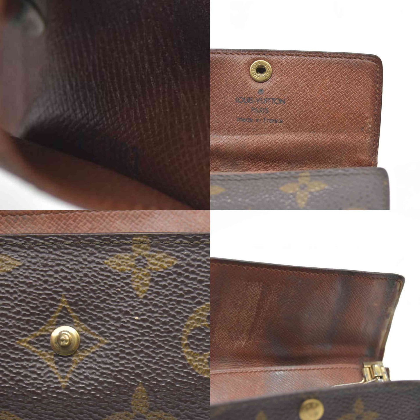 $345 Louis Vuitton Monogram Multicles 6 Ring Key Case Brown FL1903