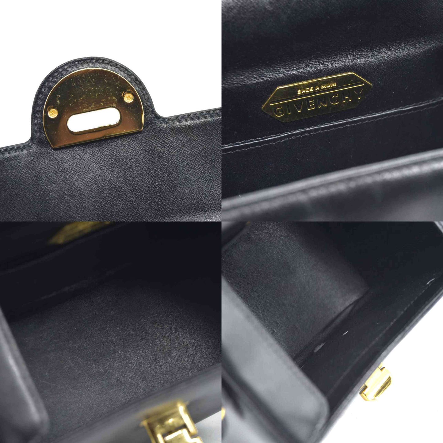 $1190 GIVENCHY Mini Turnlock Handbag