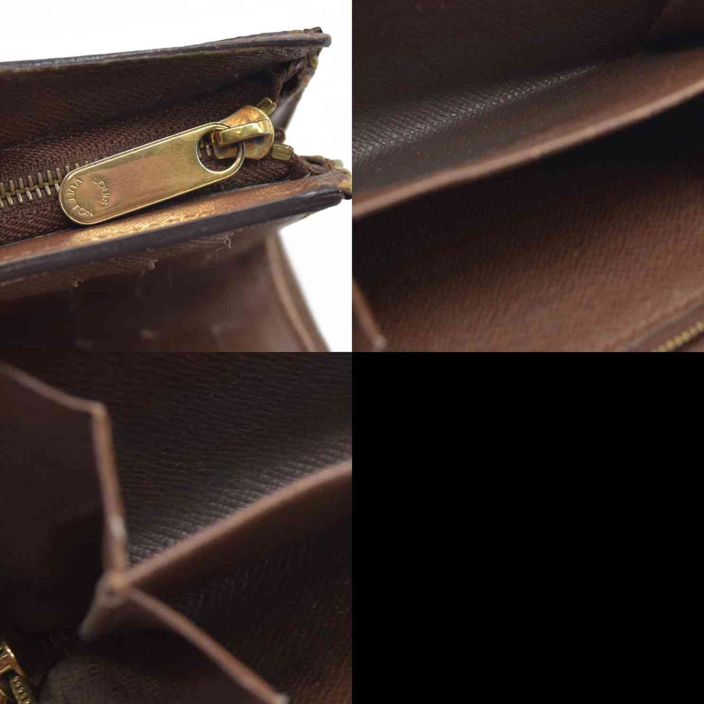 $705 2010 LOUIS VUITTON Monogram Trifold Koala Wallet TA2160