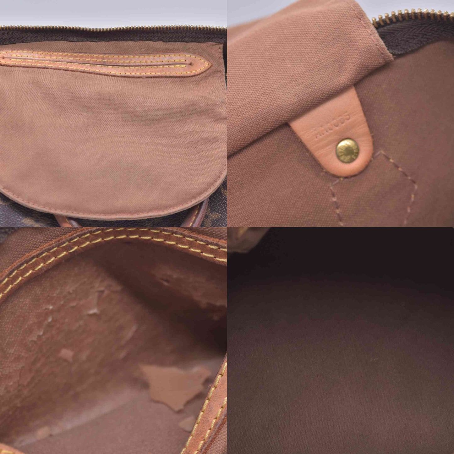 $1700 2005 Louis Vuitton Speedy 35 Monogram AA0065