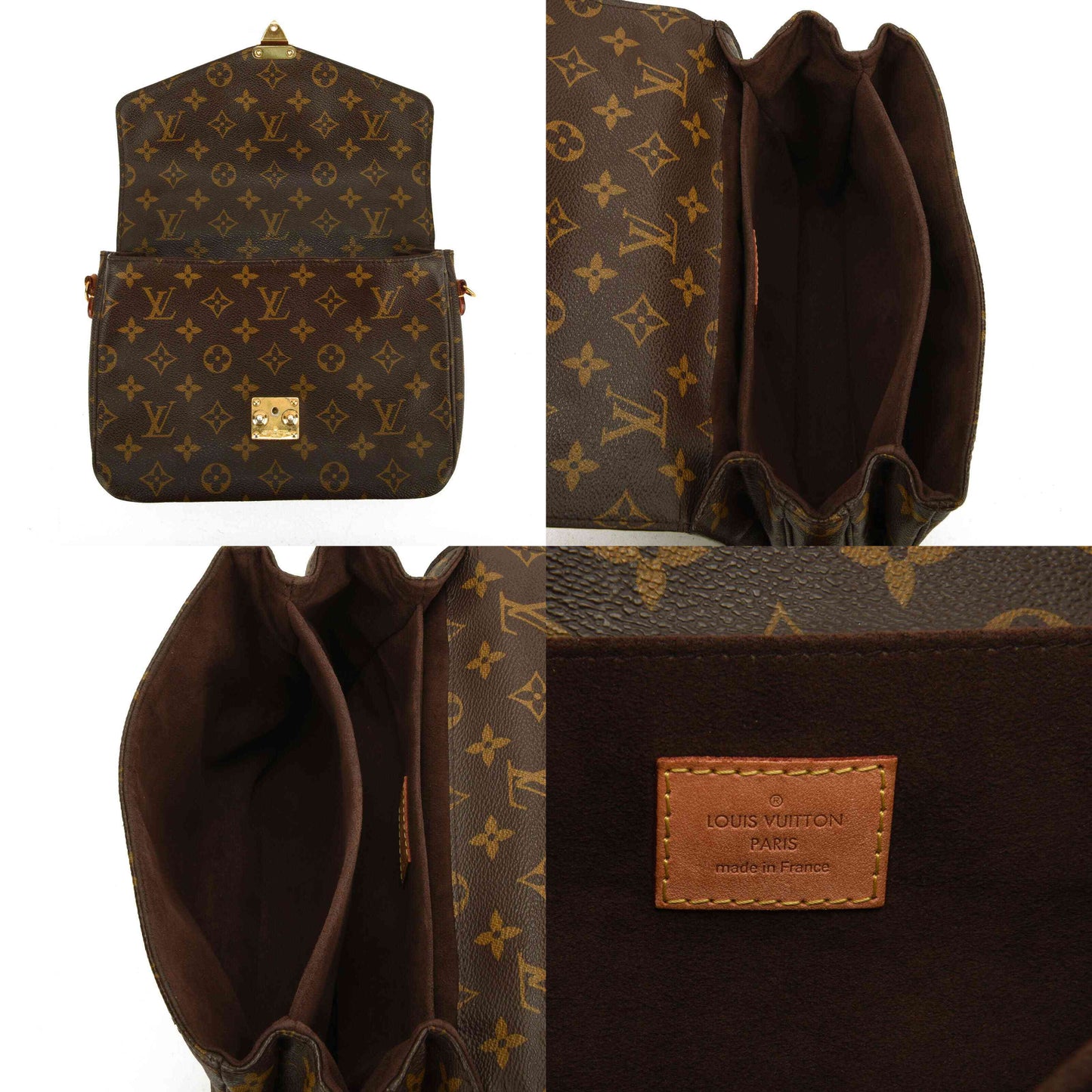 LOUIS VUITTON  Monogram Pochette Metis SR4166