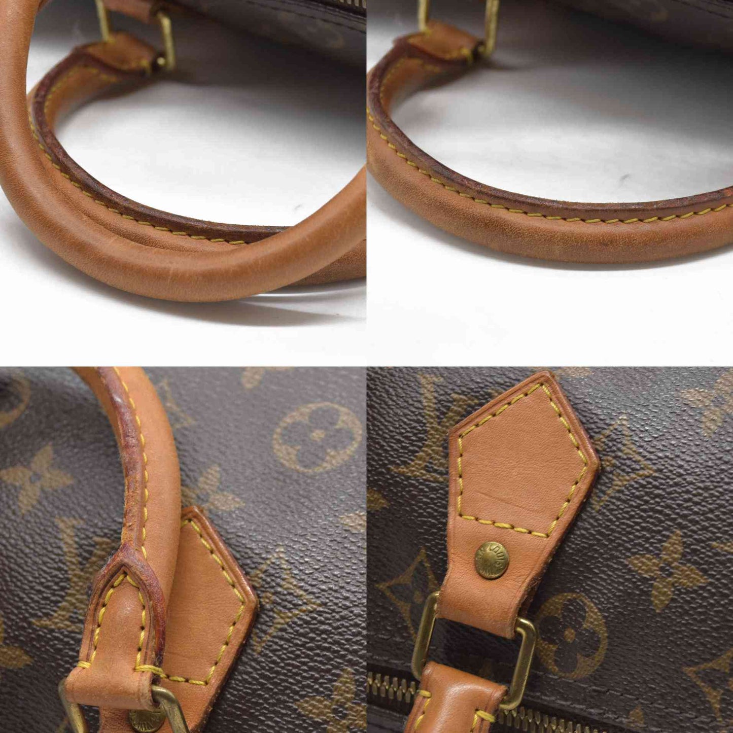 $1980 Louis Vuiton Monogram Speedy Bandouliere 30 DU4191 2011