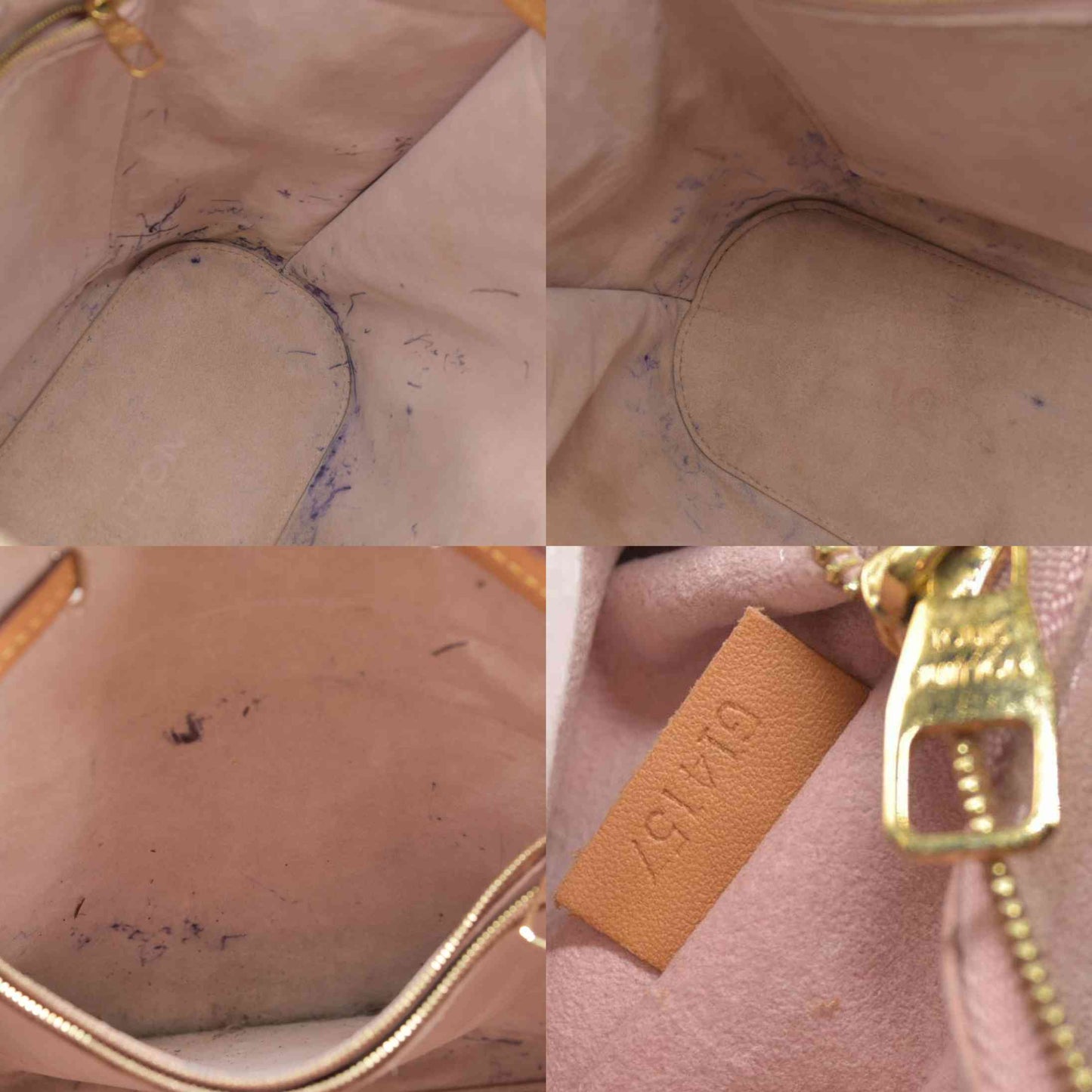 $1830 Louis Vuitton  Damier Azur Girolata GI4157 2017