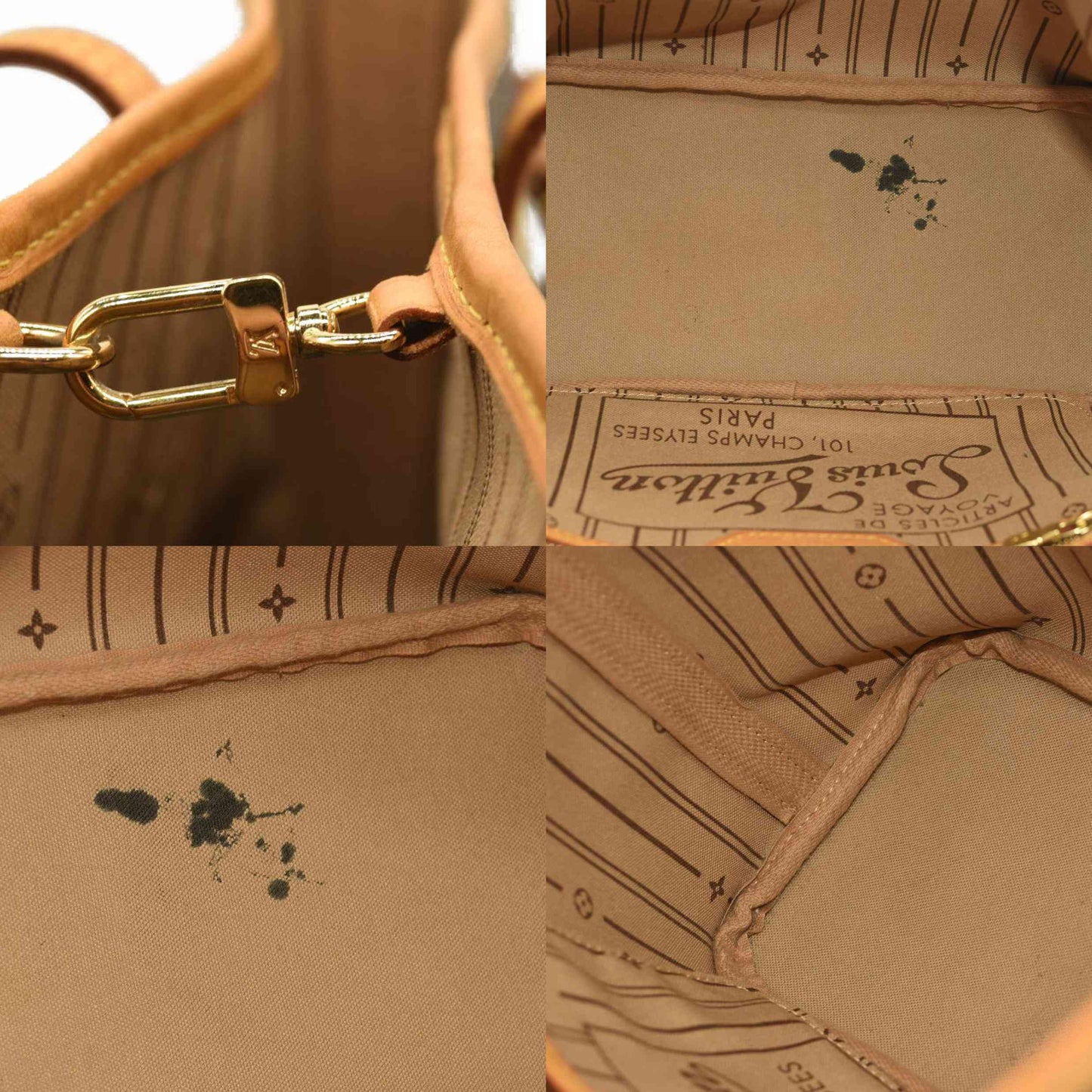 LOUIS VUITTON Monogram Neverfull PM TH0098