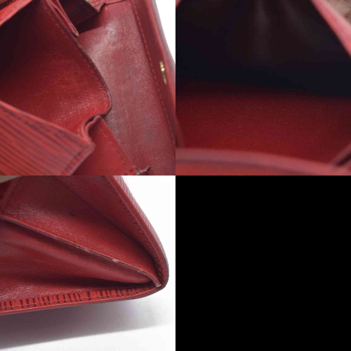 $345 Louis Vuitton Red Epi Coin Pouch