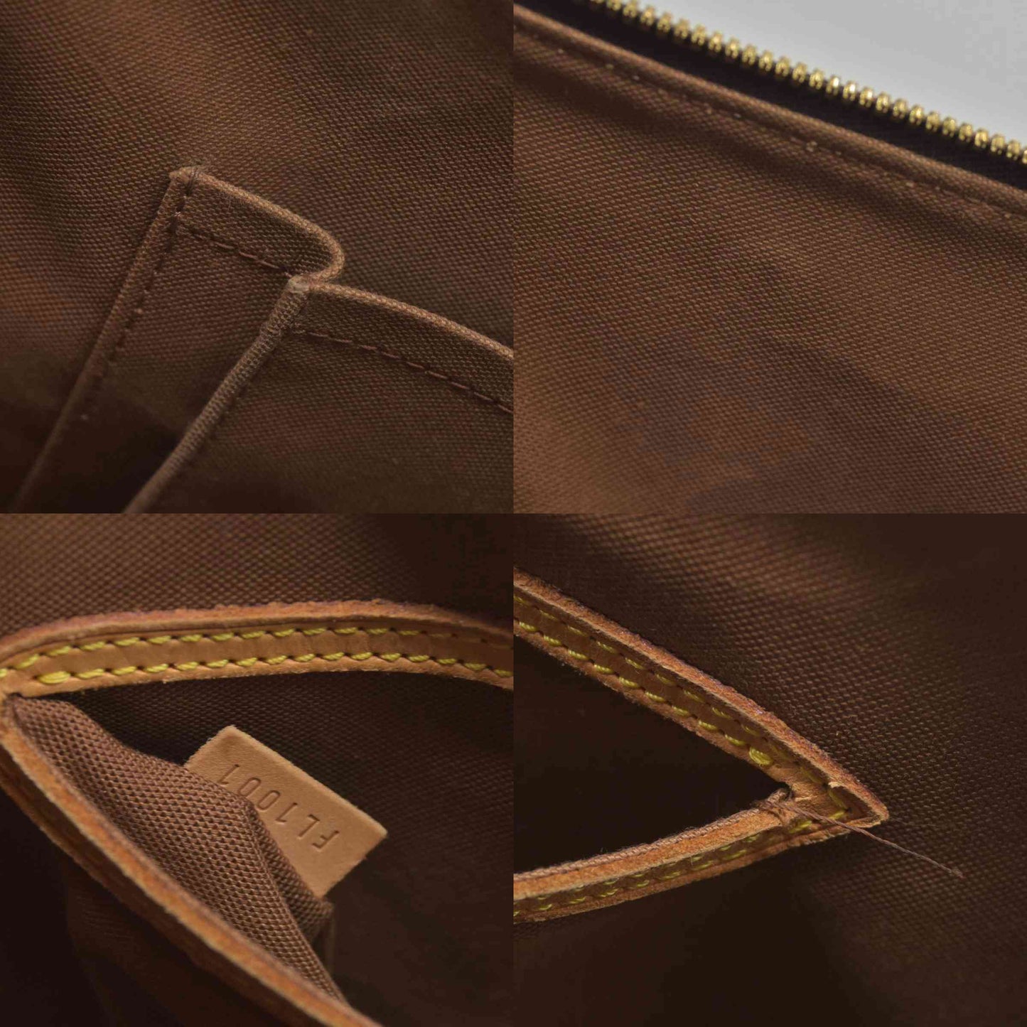 $2090 Louis Vuitton Monogram Alma PM FL1001 2001