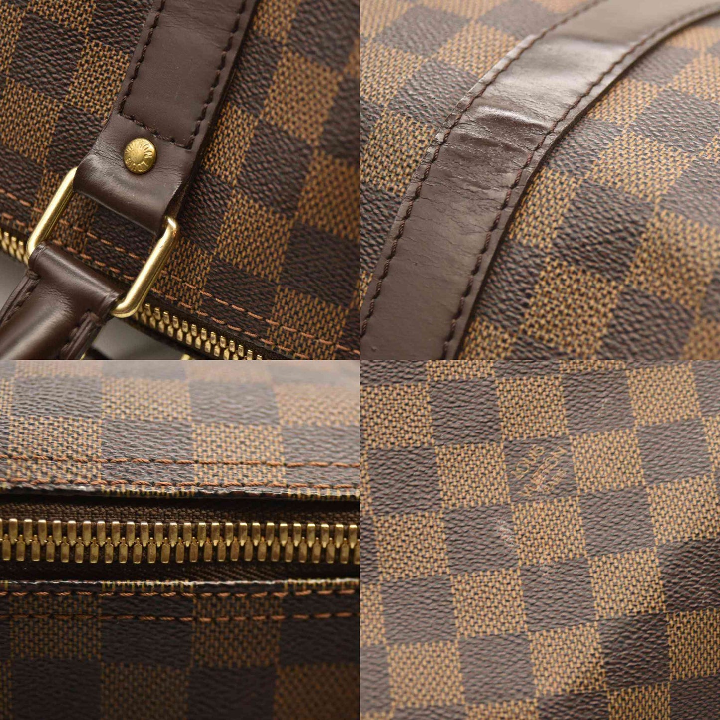 Louis Vuitton  Damier Ebene Keepall 50 MB1016