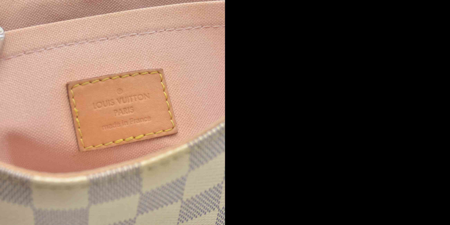 $2000 2016 Louis Vuitton Damier Azur Croisette TR3116