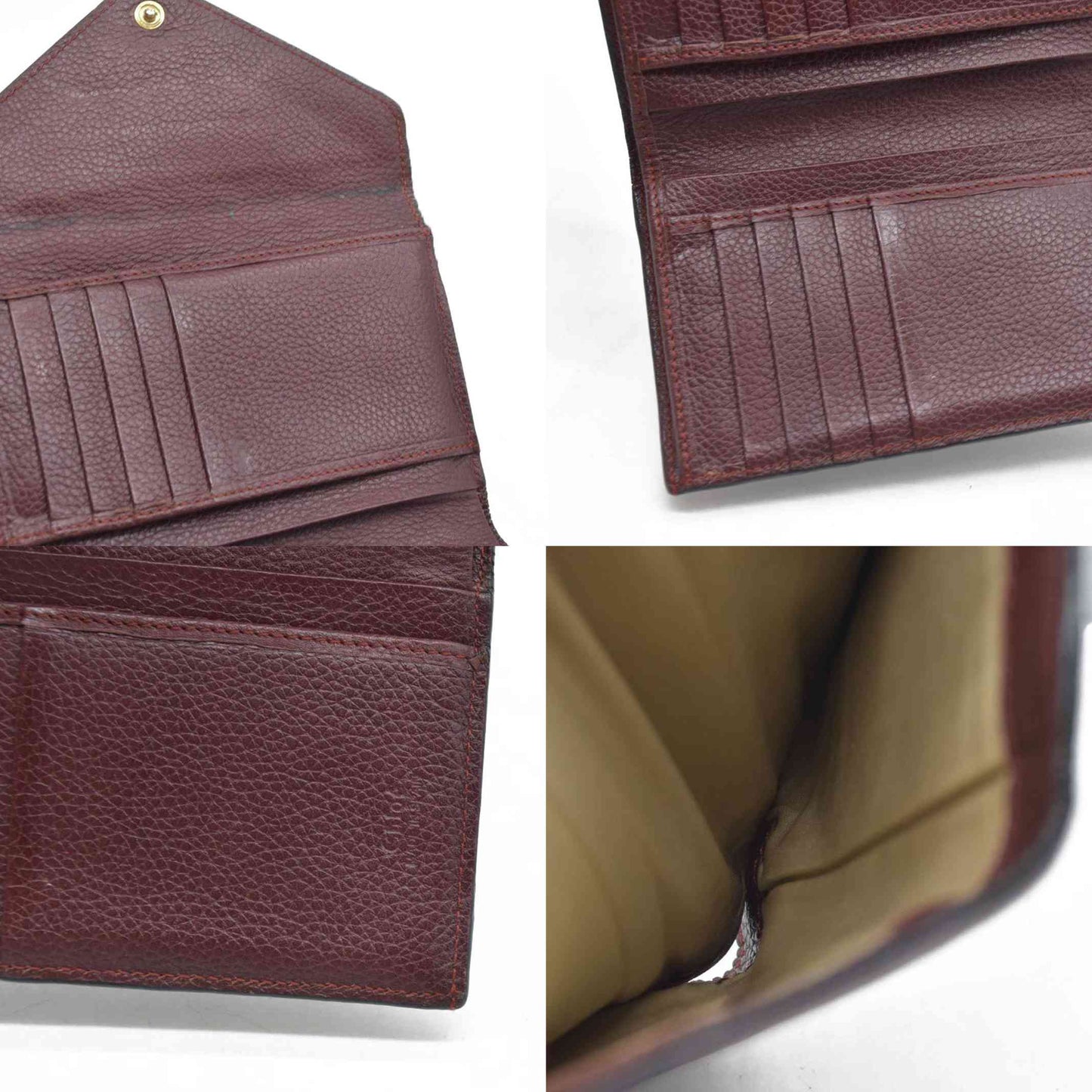 Chloe Patchwork Leather Trifold Wallet MultiColor