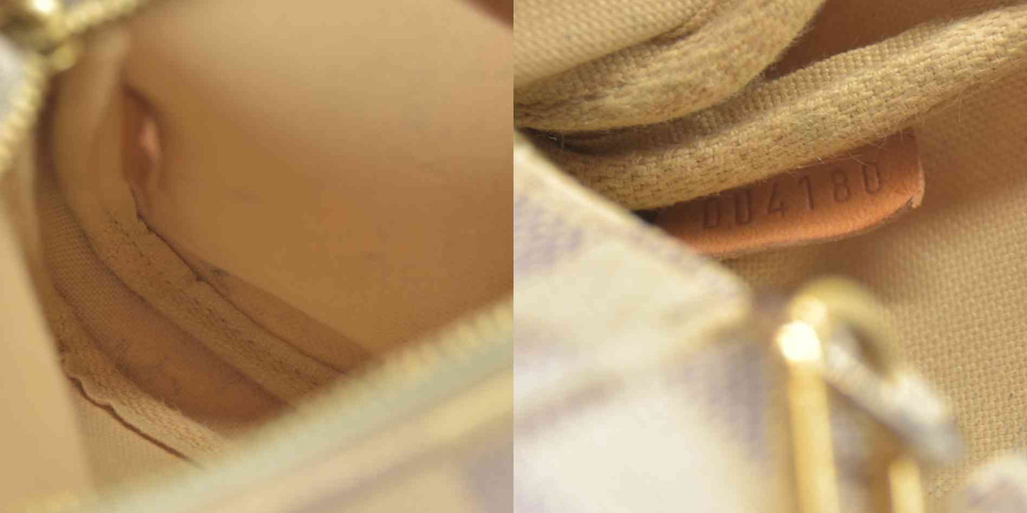 LOUIS VUITTON Damier Azur Mini Pochette Accessories DU4180