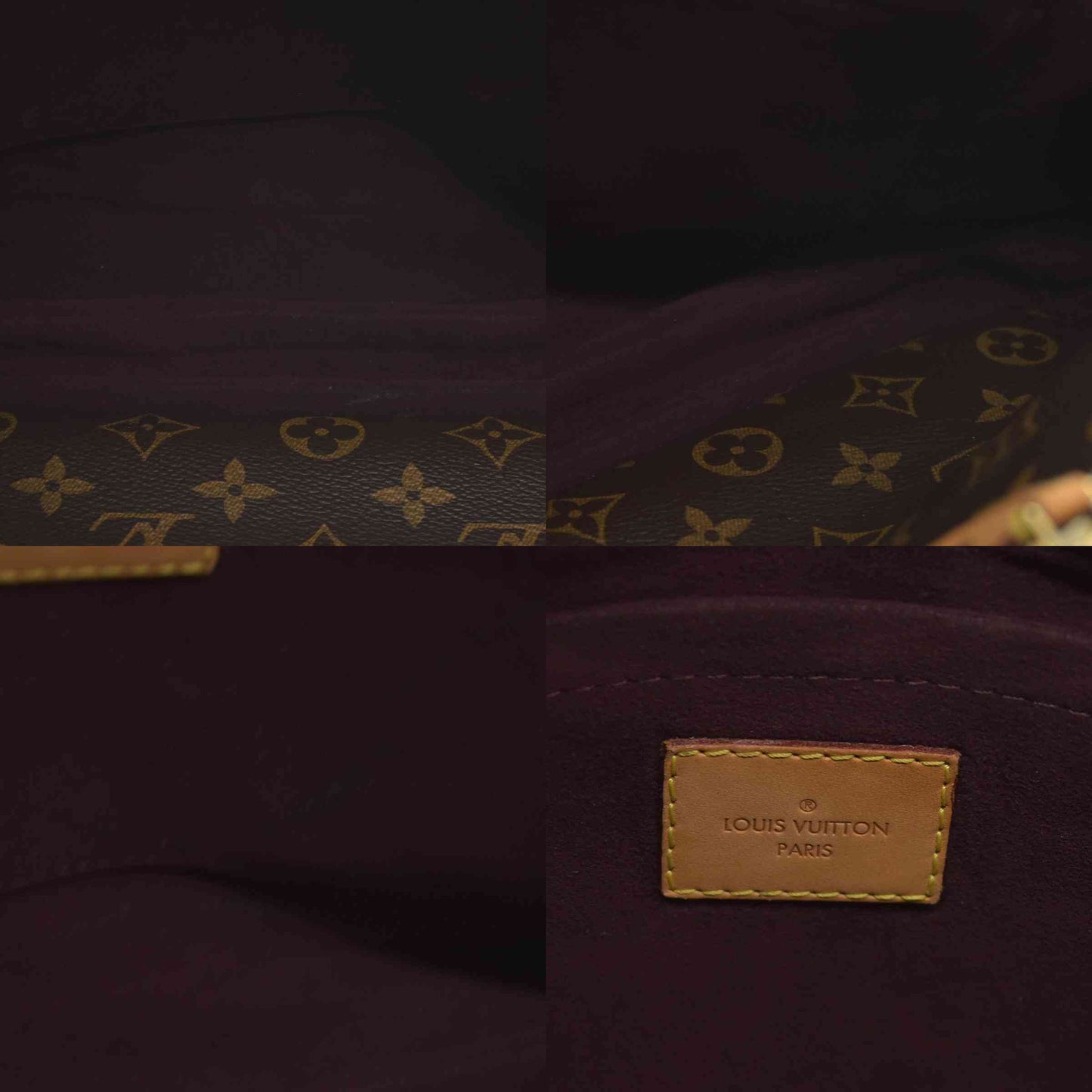 $2910 Louis Vuitton Monogram Montaigne MM