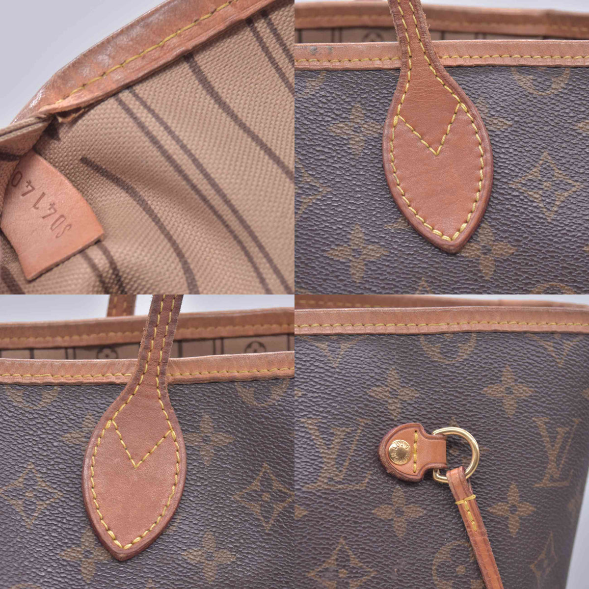 $2310 2010 Louis Vuitton USA Monogram Neverfull GM SD4140 10021301