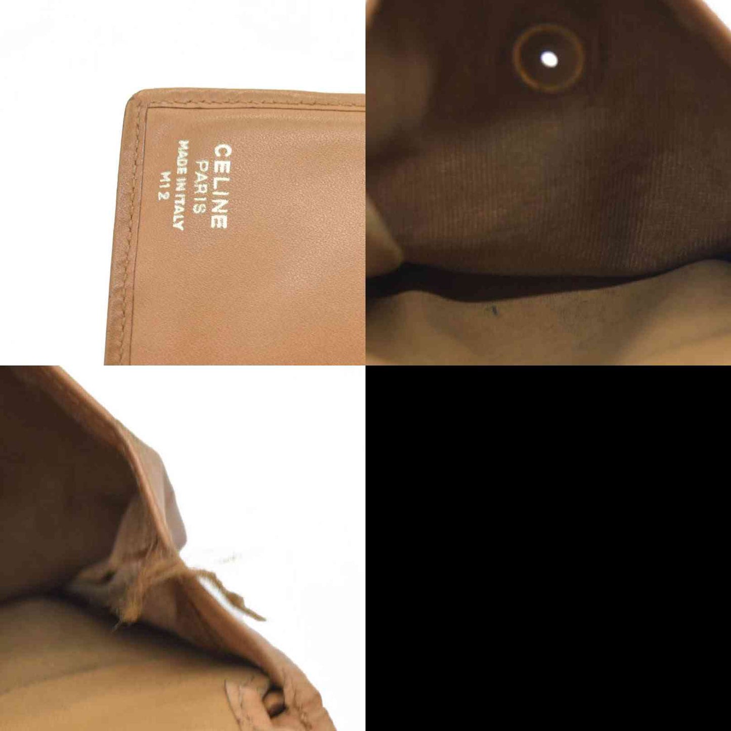 Celine Vintage Macadam Compact Wallet