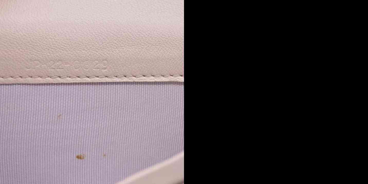 Salvatore Ferragamo Vara Ribbon Quilted Leather Bifold Wallet Pink