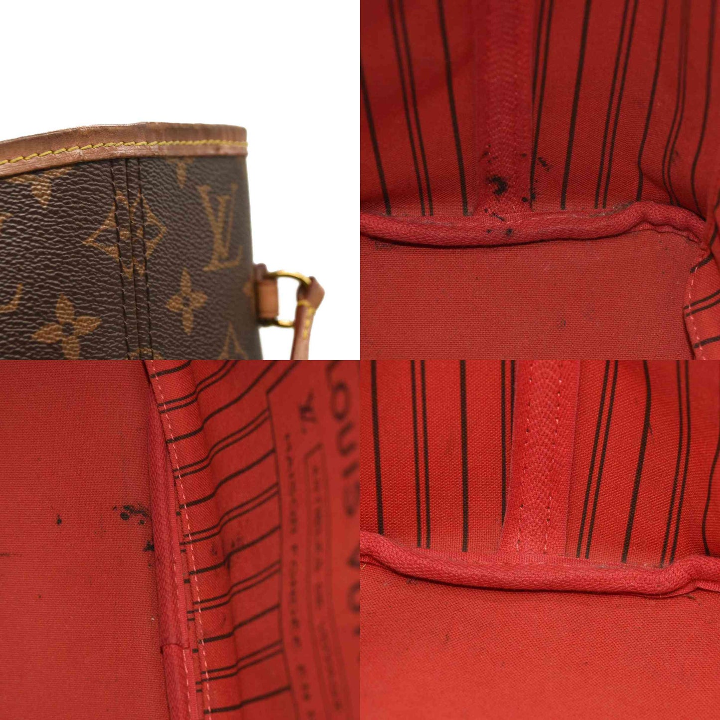 LOUIS VUITTON Monogram Neverfull MM AR206