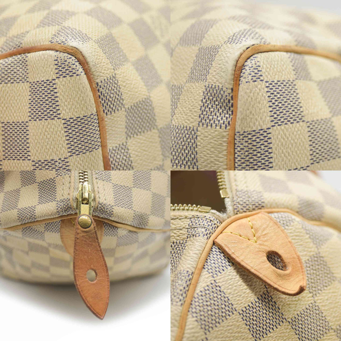 AUCTION $1550 Damier Azur Speedy 30 SP3027