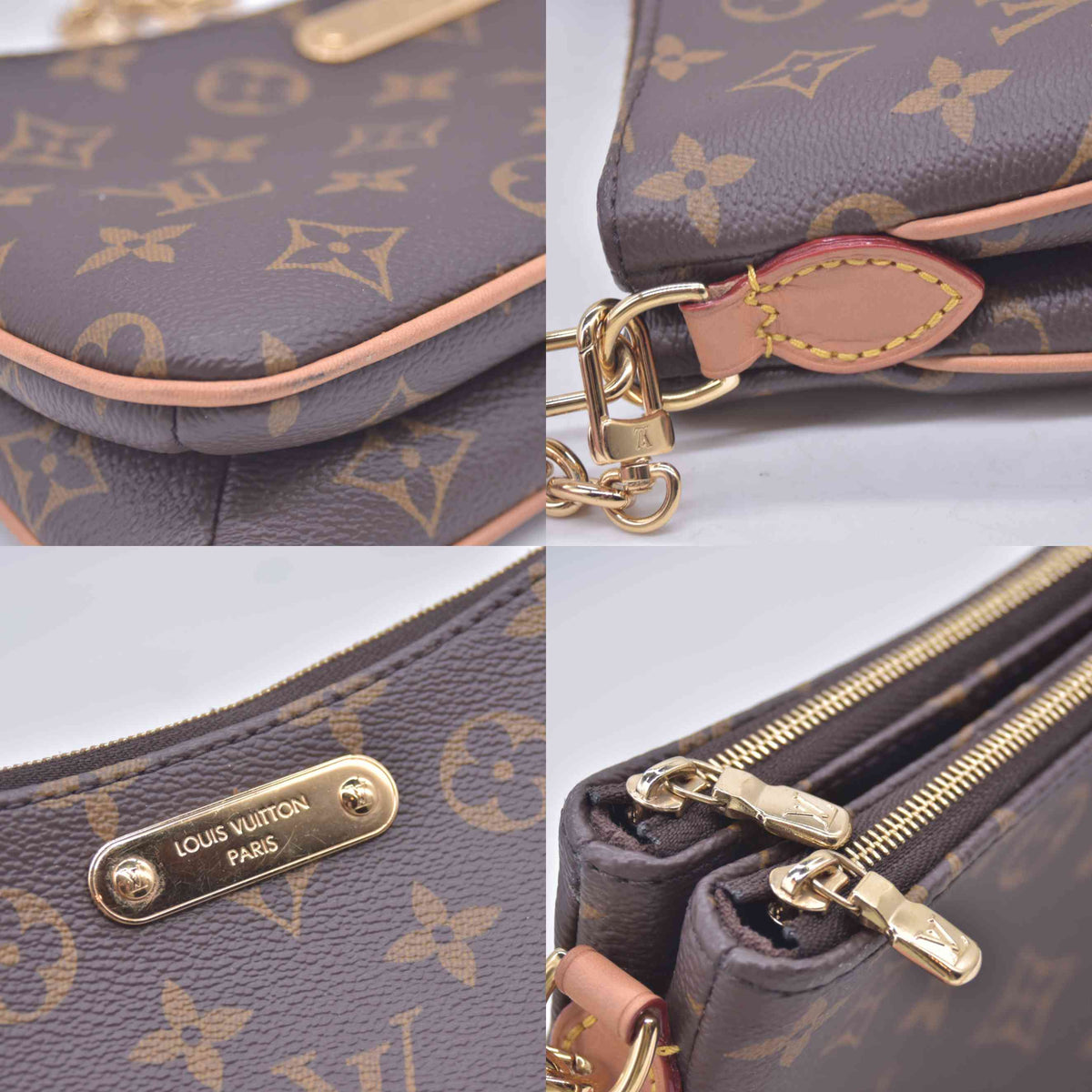 $1950 Louis Vuitton Monogram Liv Pochette RFID 10021156