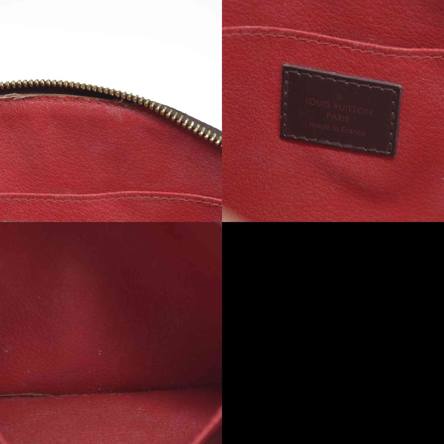 $770 Louis Vuitton  Damier Ebene Cosmetic Pouch