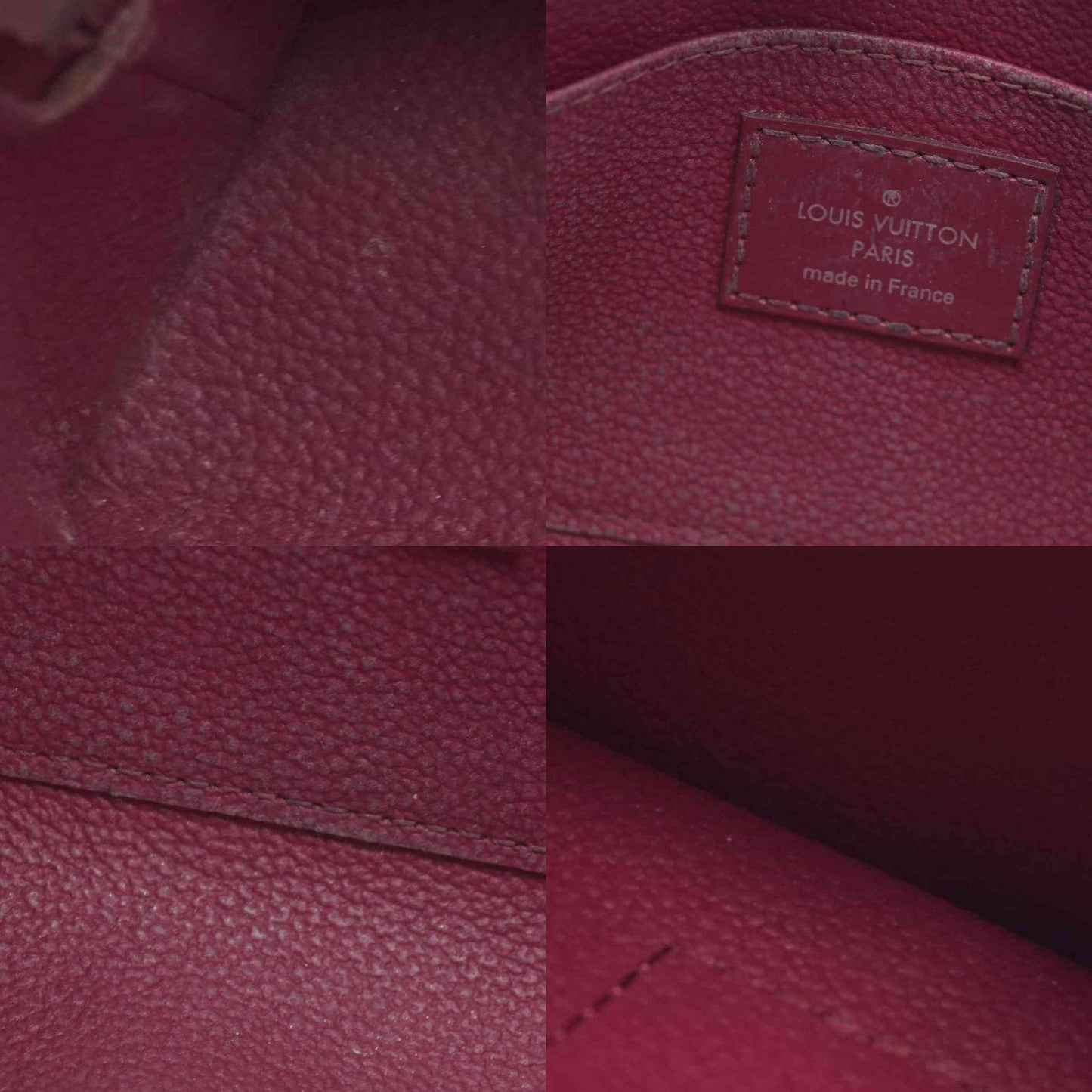 $640 2017 Louis Vuitton Epi Pochette Cosmetic Pouch Bag SR2147