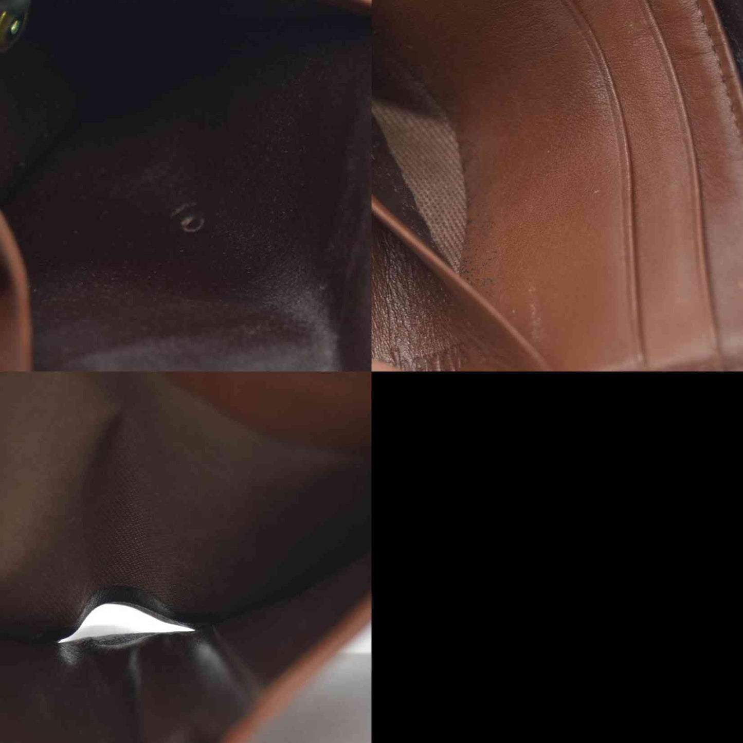$560 Burberry Leather Small Folding Wallet Brown
