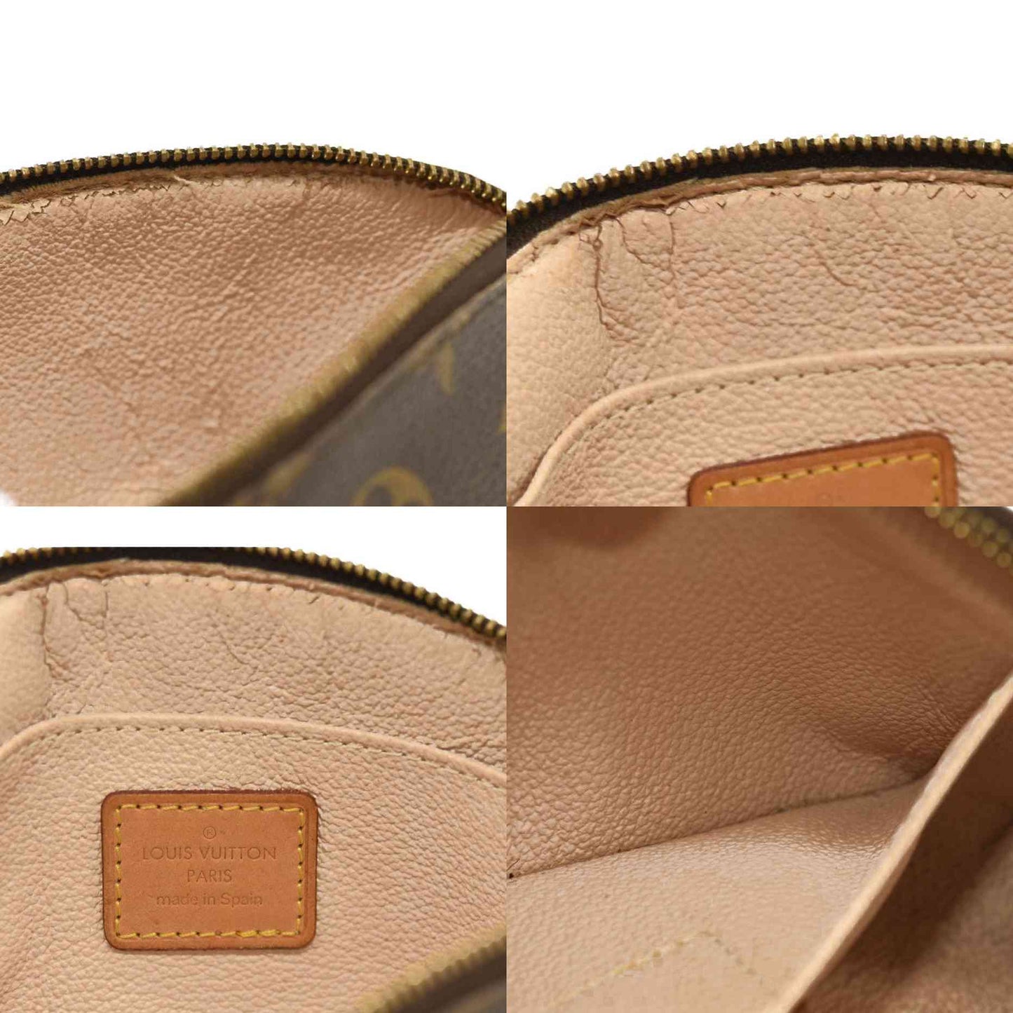 LOUIS VUITTON  Monogram Cosmetic Pouch CA0061