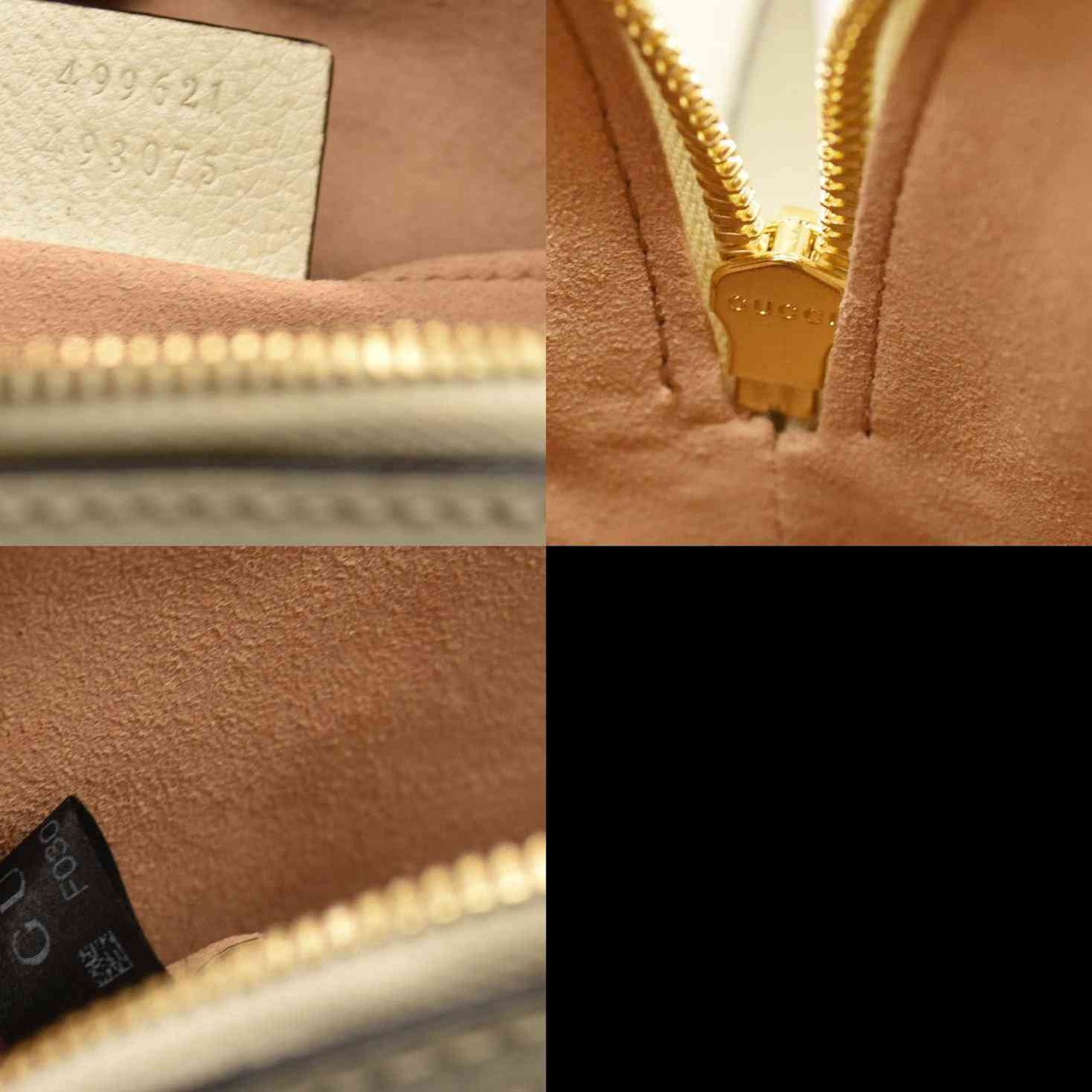 Gucci GG Supreme Monogram Flora Web GG Small Ophidia Dome Shoulder Bag White