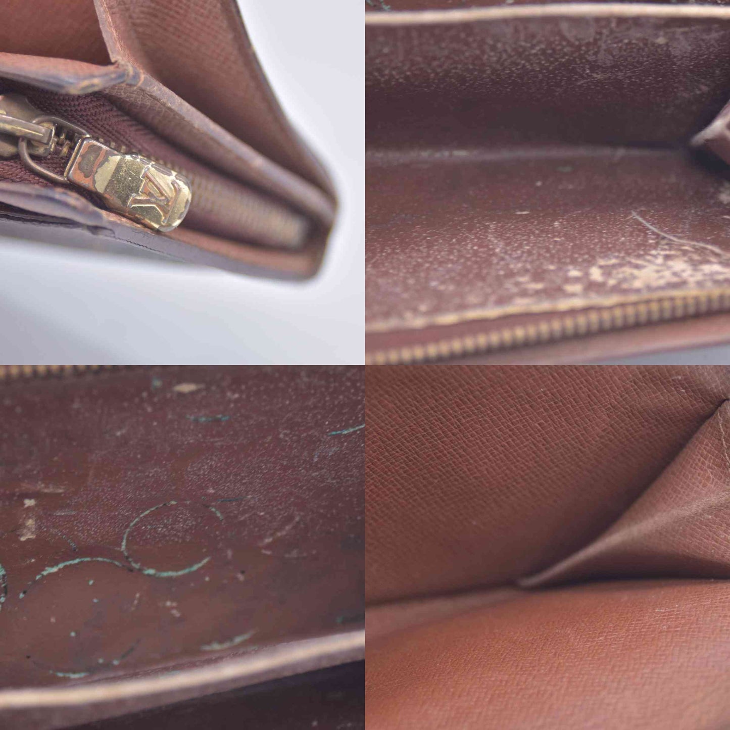 $560 1994 Louis Vuitton Monogram Porte Monnaie Billets Tresor Bifold Wallet MI0944 CONSIGNMENT
