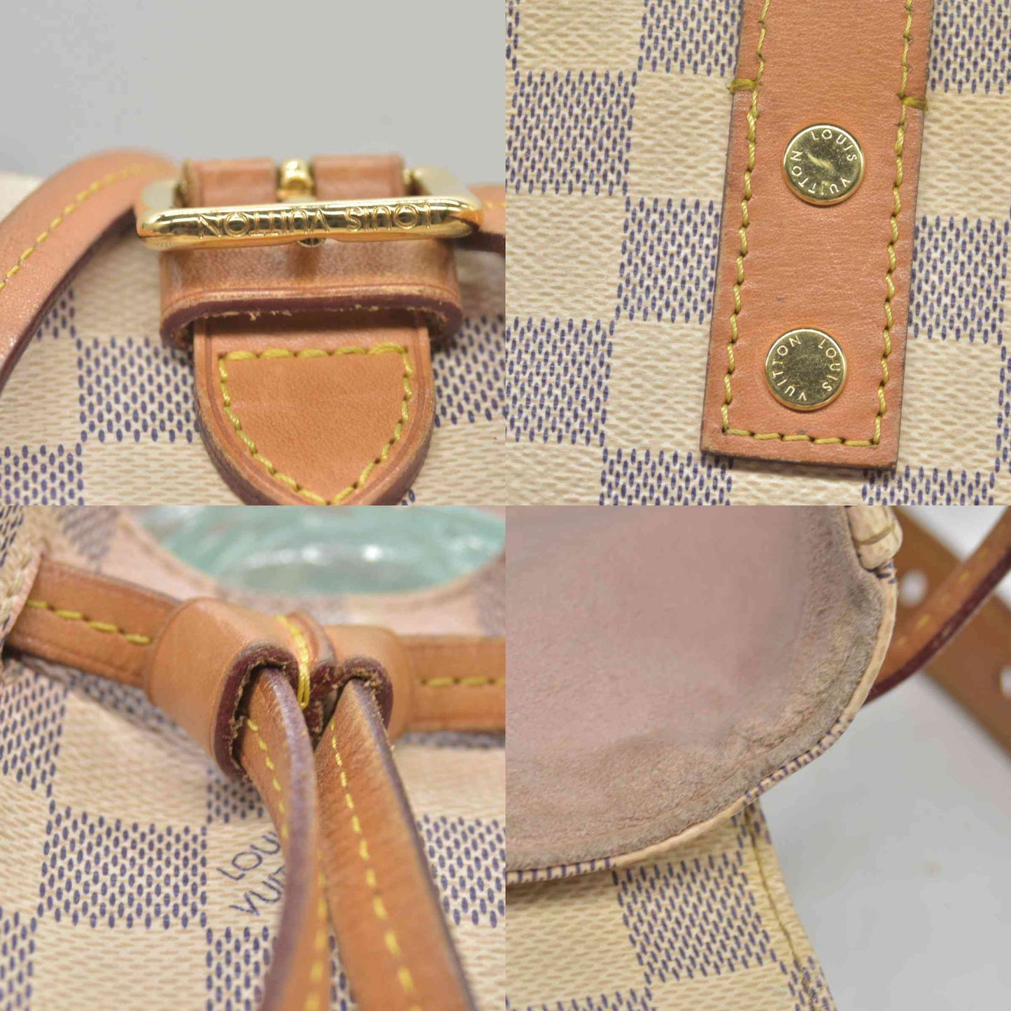 Louis Vuitton Damier Azur Sperone Backpack