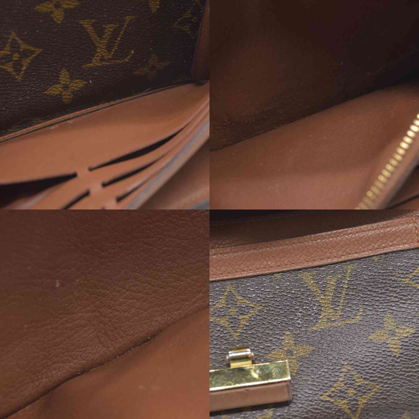 $1400 Louis Vuitton  Monogram Elysee Wallet Bordeaux