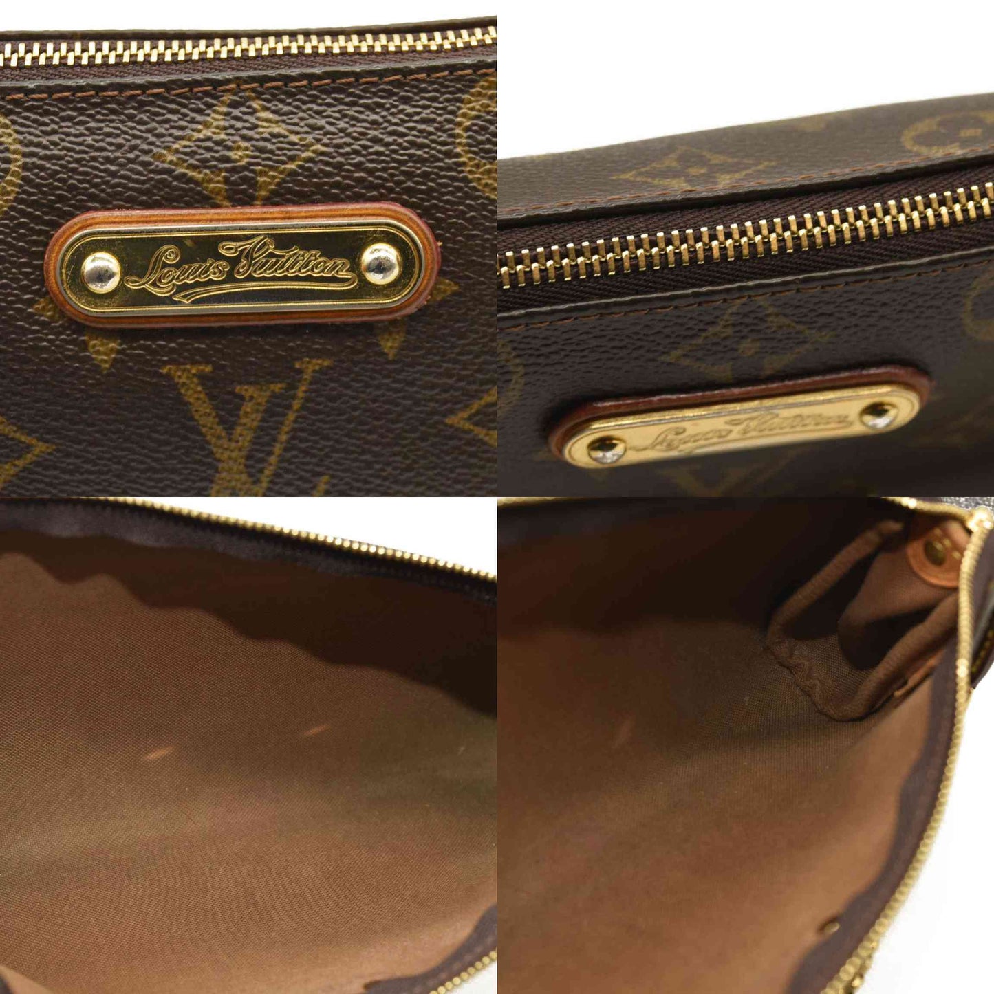 LOUIS VUITTON Monogram Eva Clutch SN3190