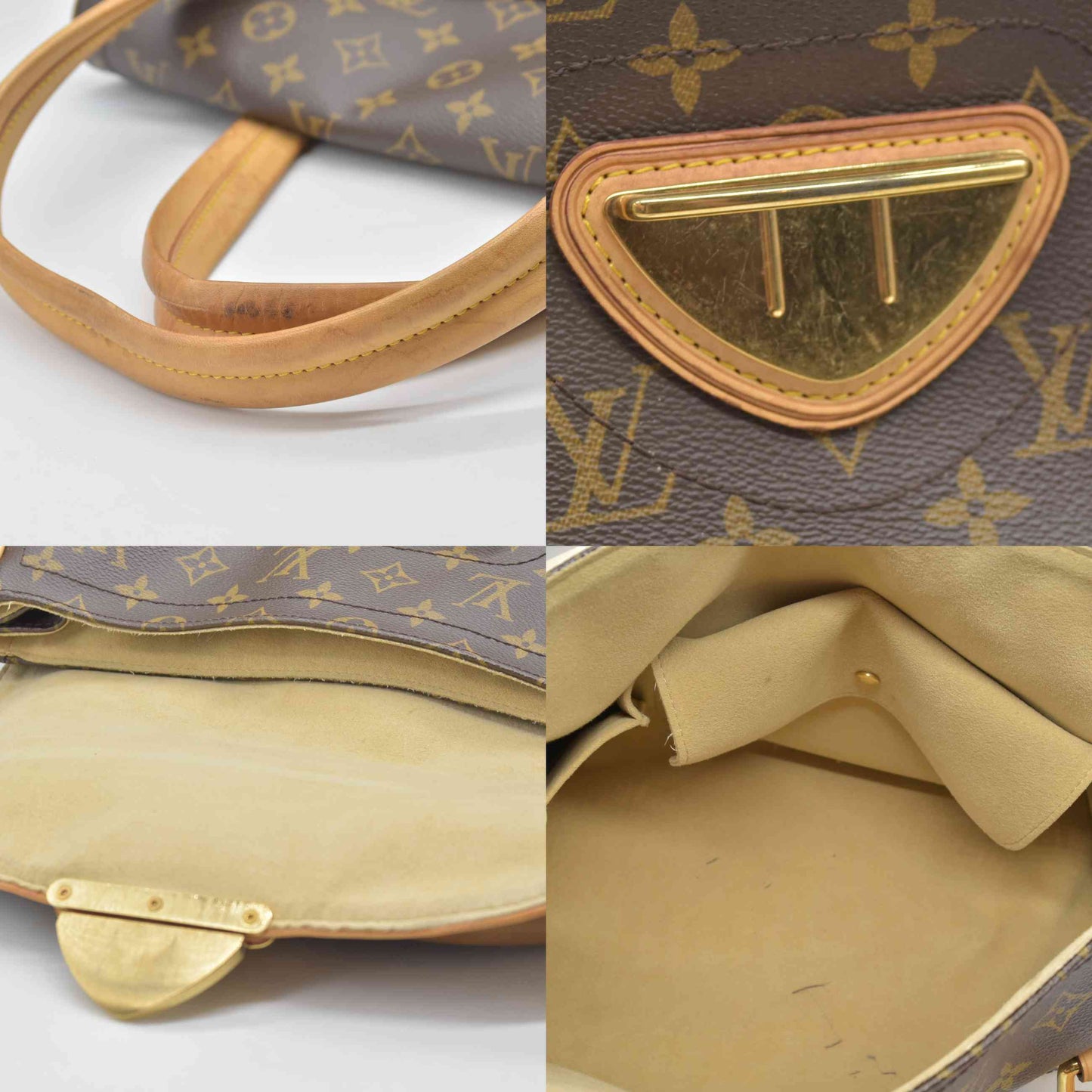 $1880 2008 Louis Vuitton Beverly GM Monogram SD1028