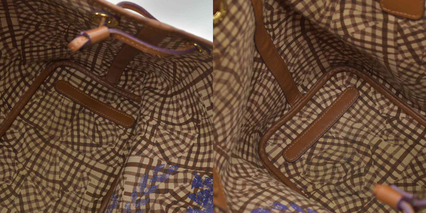 $730 MCM Medium Liz Reversible Tote Cognac