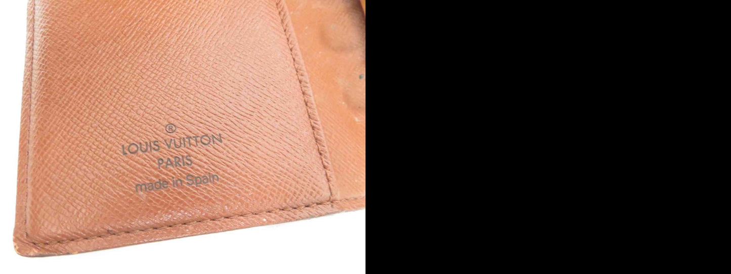 LOUIS VUITTON Monogram  Agenda PM Day Planner Notebook Cover CA0947
