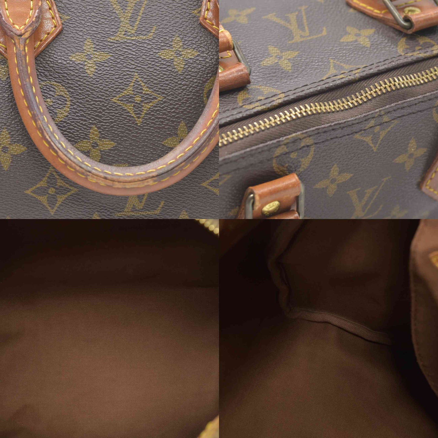 $1490 1991 Louis Vuitton Monogram Speedy 25 MI0911