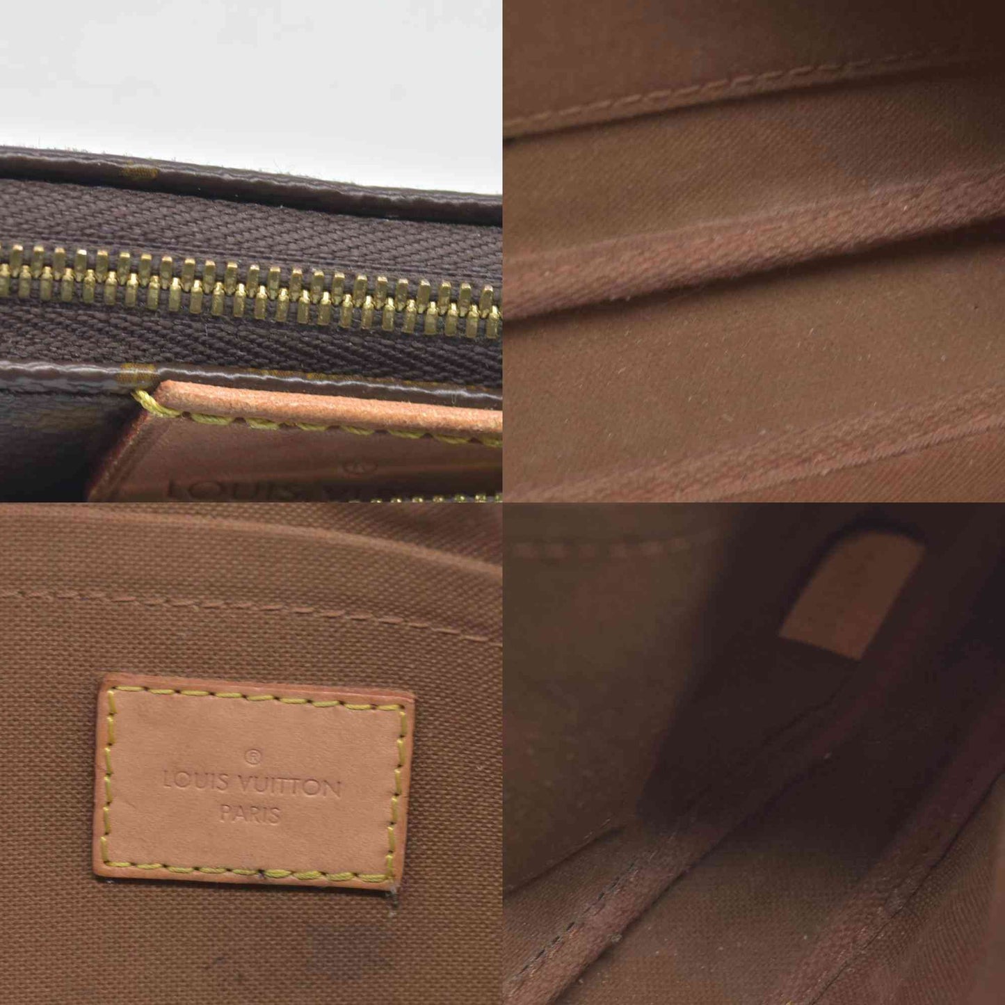 $2840 LOUIS VUITTON  Monogram Multi Pochette Accessories Kaki SD2260