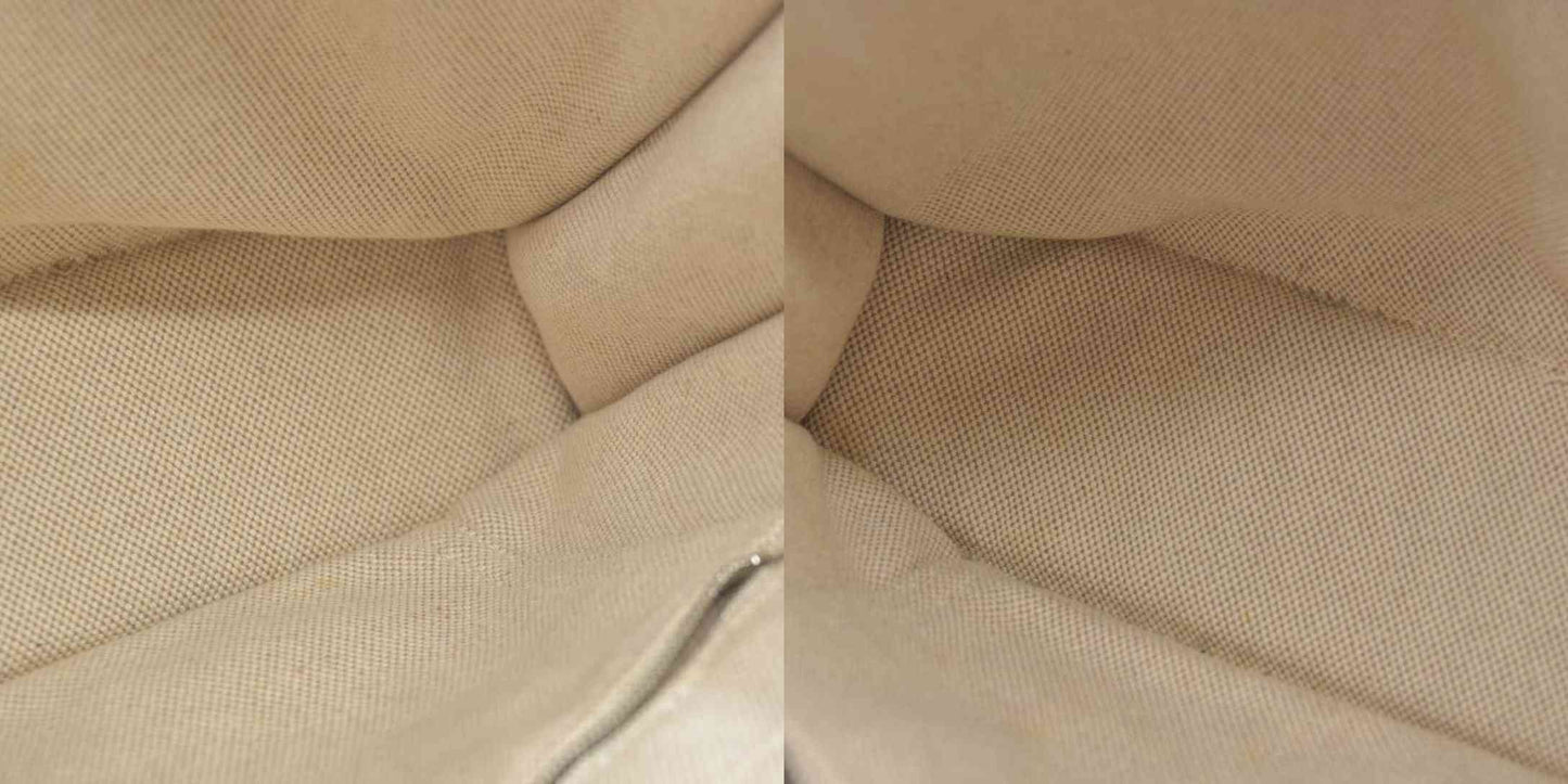 $900 Hermès Toile H Sac Harnais MM