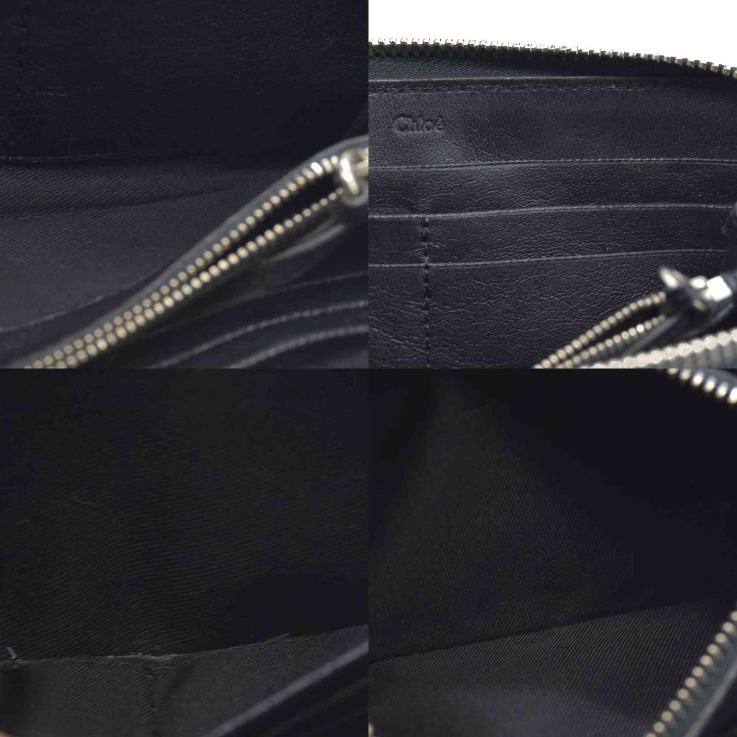 Chloe  Leather Eclipse Zipped Wallet