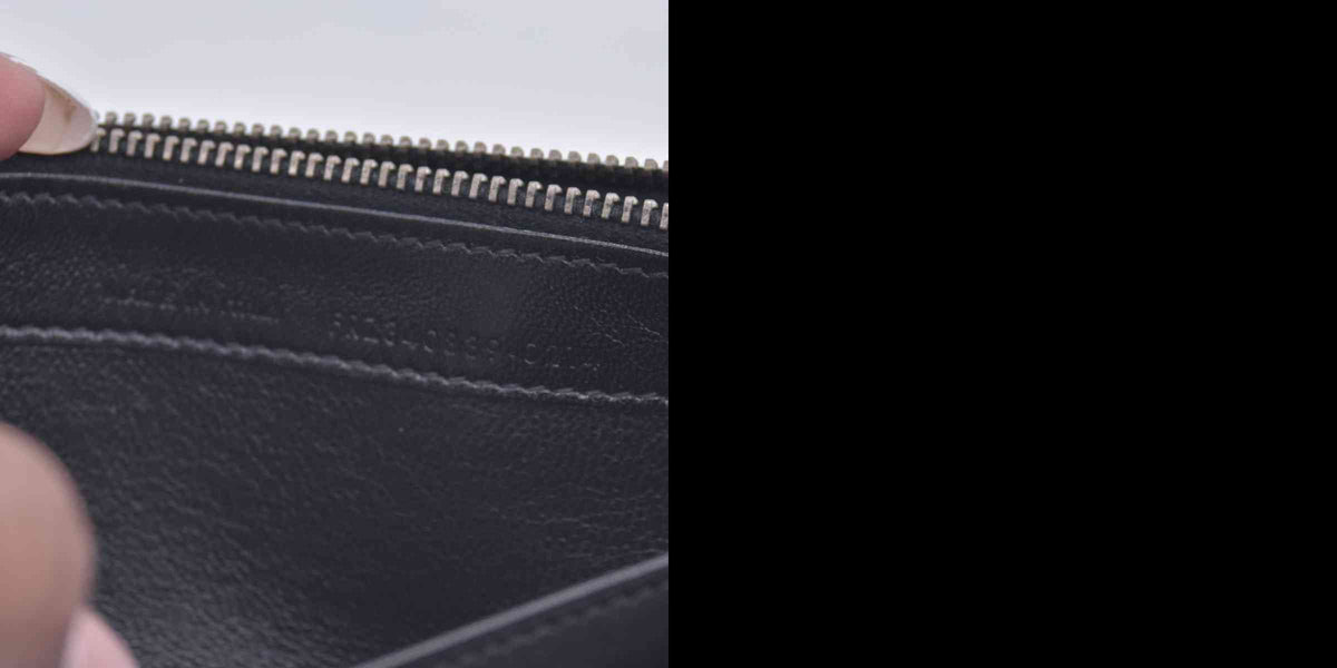 $999 Yves Saint Laurent Leopard Print Calfskin Bifold Wallet Clutch CONSIGNMENT 10020996