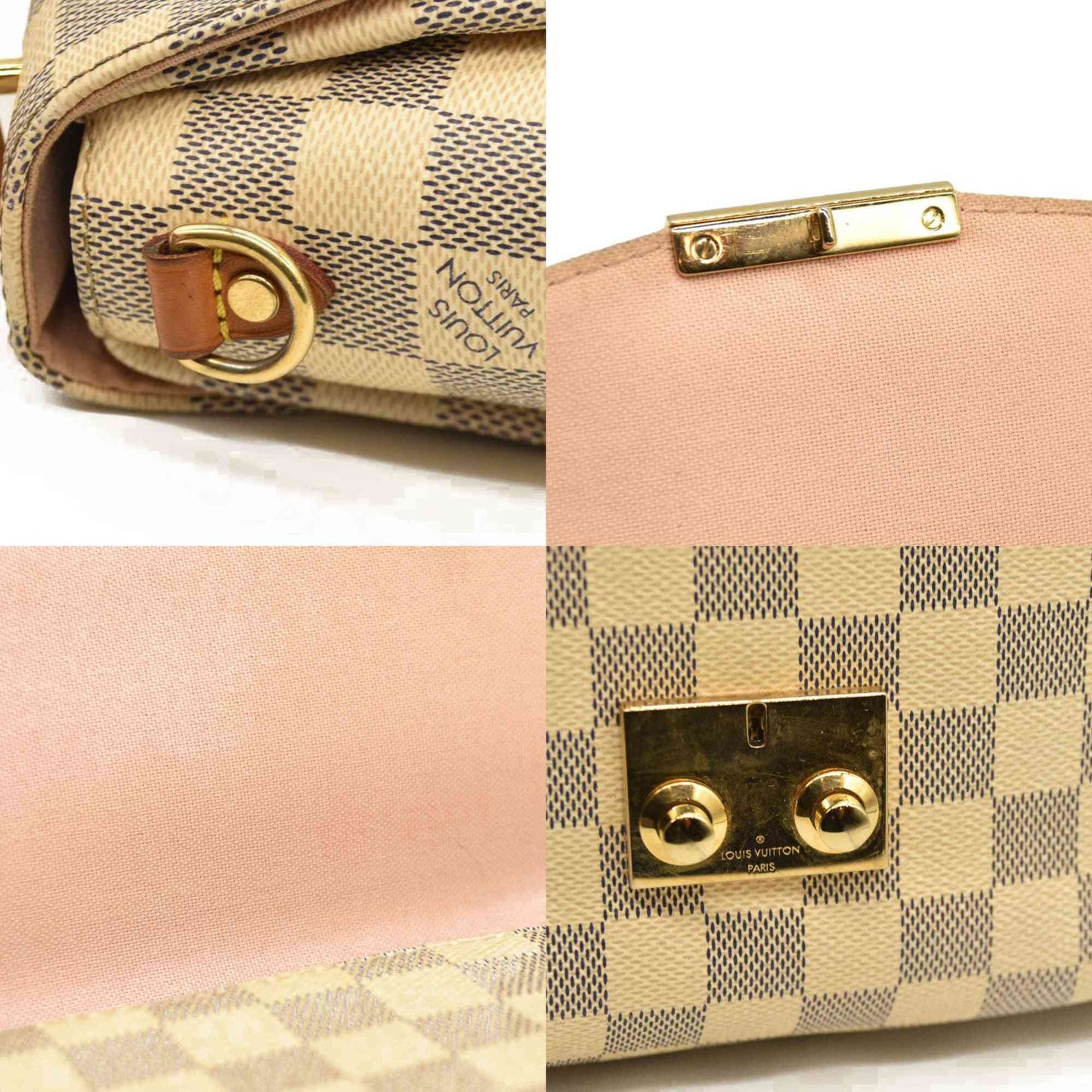 Louis Vuitton  Damier Azur Croisette TR3176