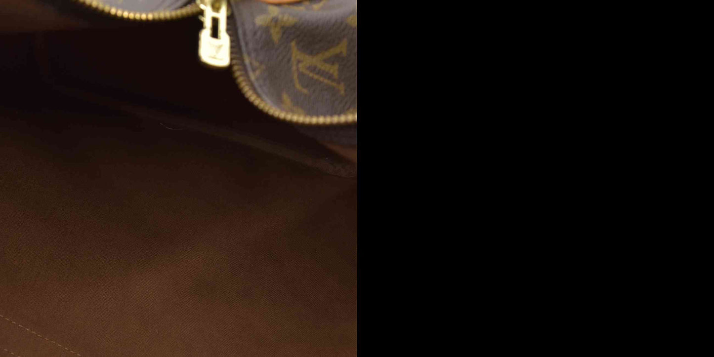 $2280 Louis Vuitton LV Boston Bag Keepall 55 Brown Monogram VI0922
