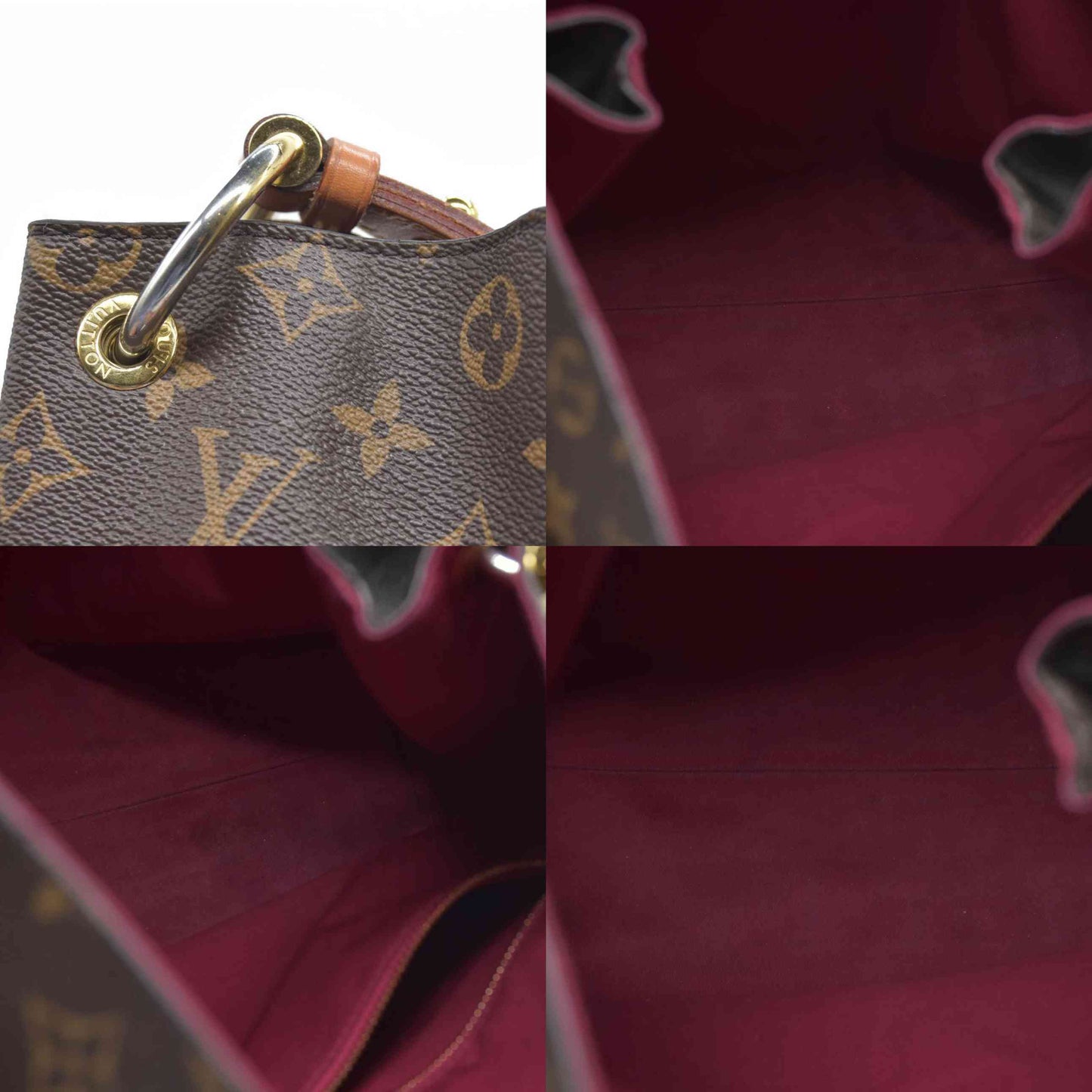 AUCTION $2120 Louis Vuitton  Monogram Graceful MM Pivoine