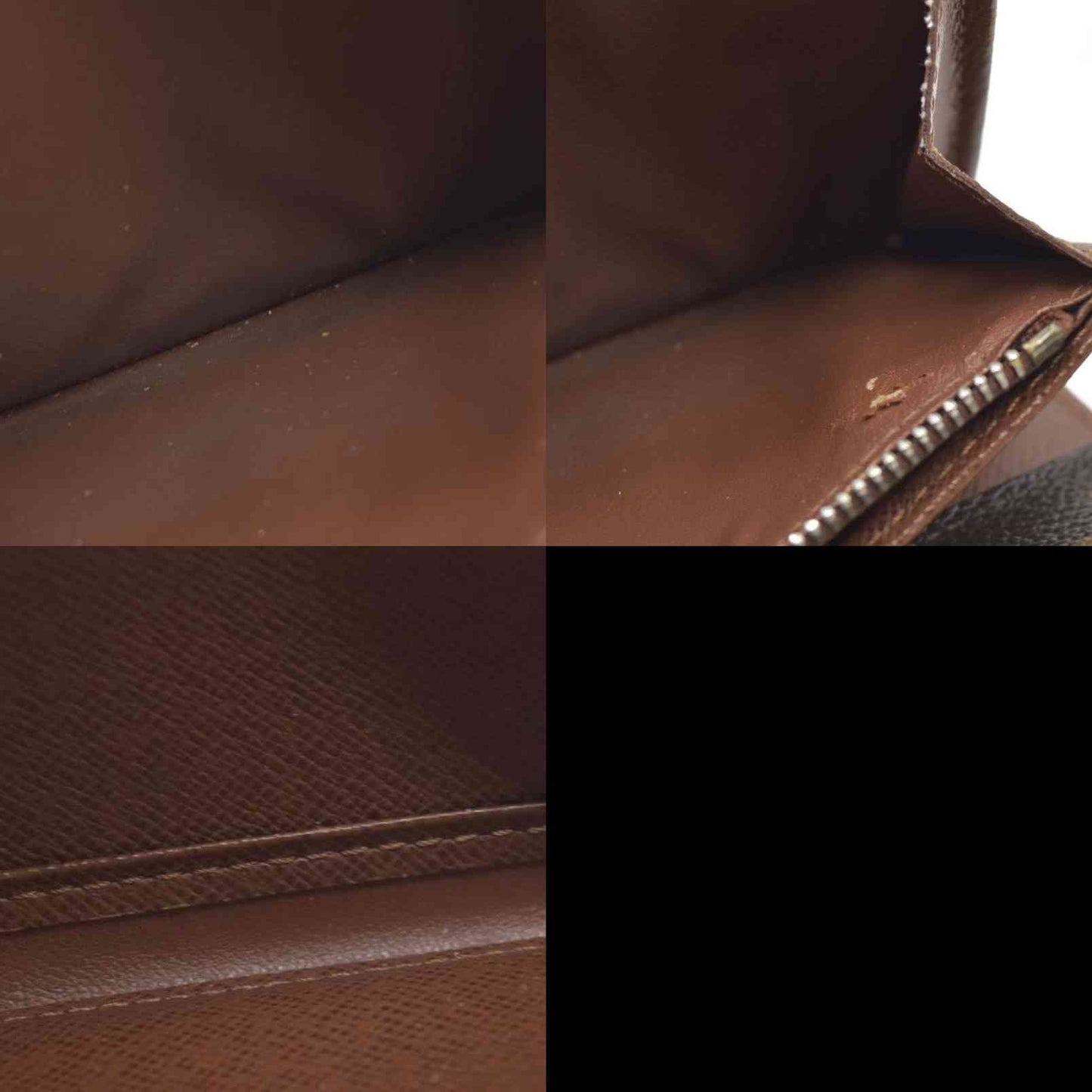 $610 LOUIS VUITTON Monogram Alexandra Trifold Wallet CA2160
