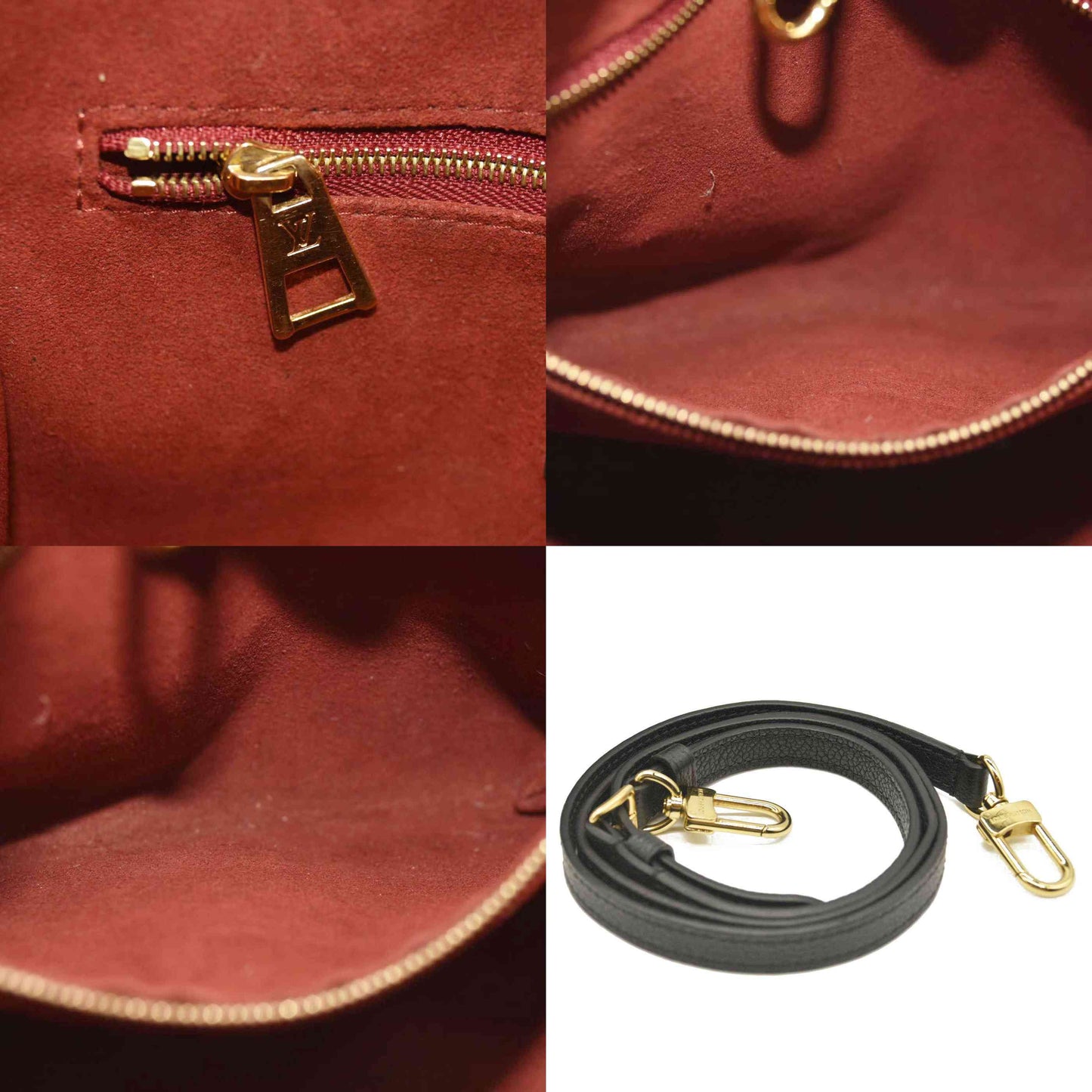 Louis Vuitton  Empreinte Monogram Giant Onthego PM Black Beige