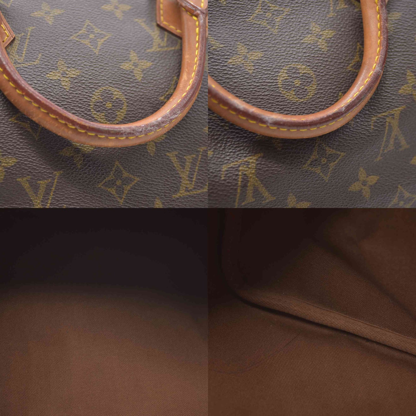 Louis Vuitton LV Hand Bag Speedy 30 Brown Monogram  VI871