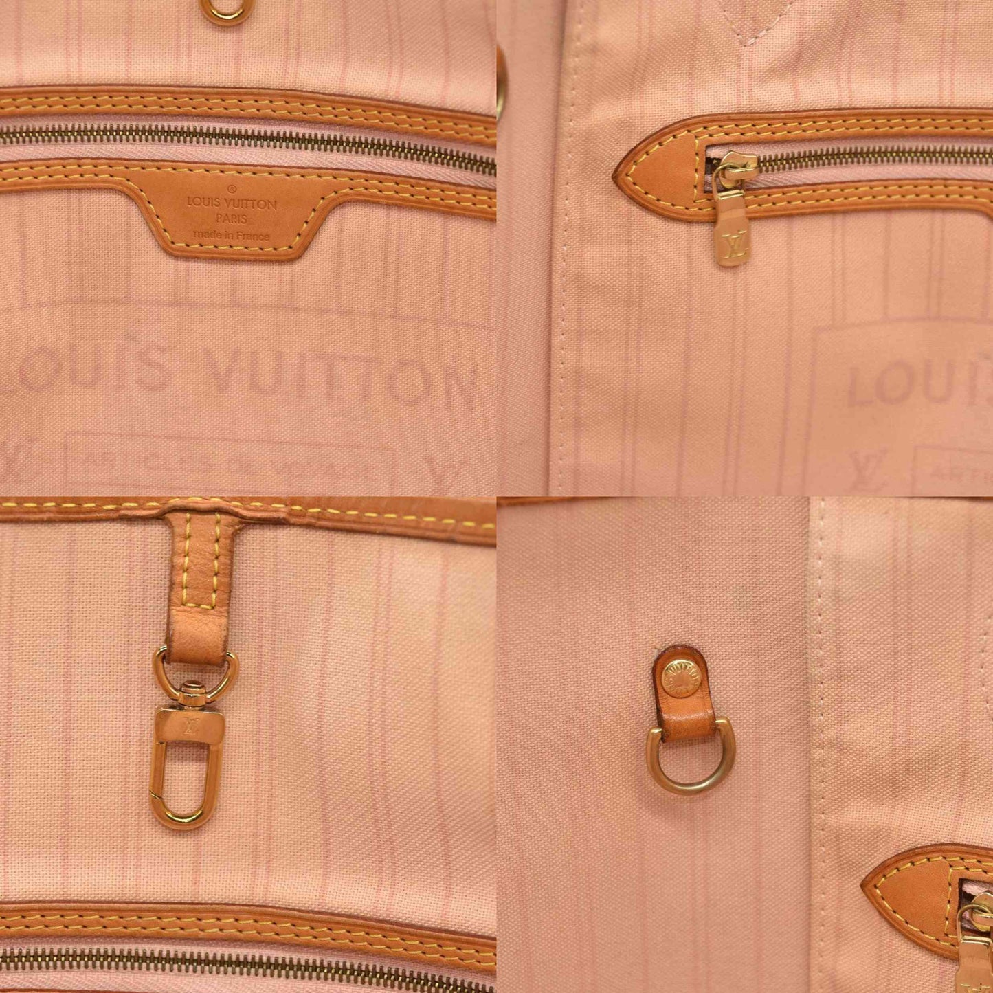 LOUIS VUITTON  Damier Azur Neverfull MM FL3166