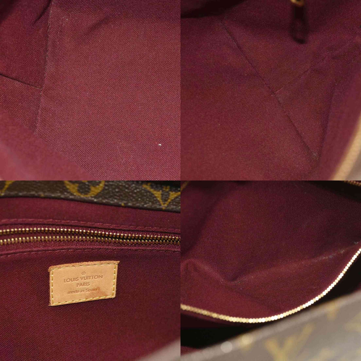 $1350 Louis Vuitton Monogram Raspail PM Tote CA1162