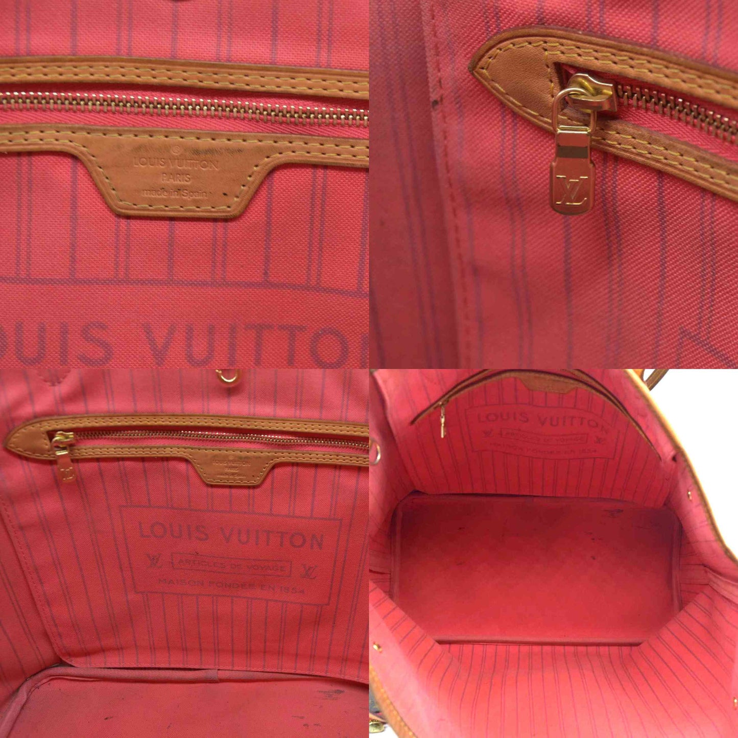 $2030 Louis Vuitton Monogram V Neverfull MM Grenade