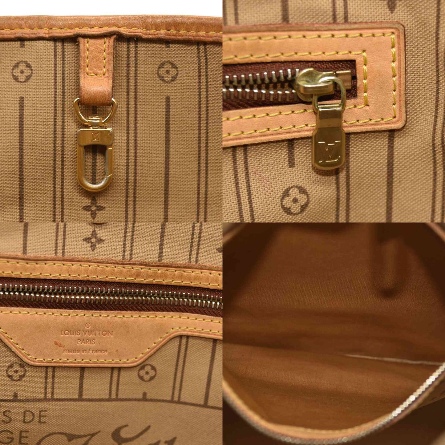 LOUIS VUITTON Monogram Neverfull MM MB1150