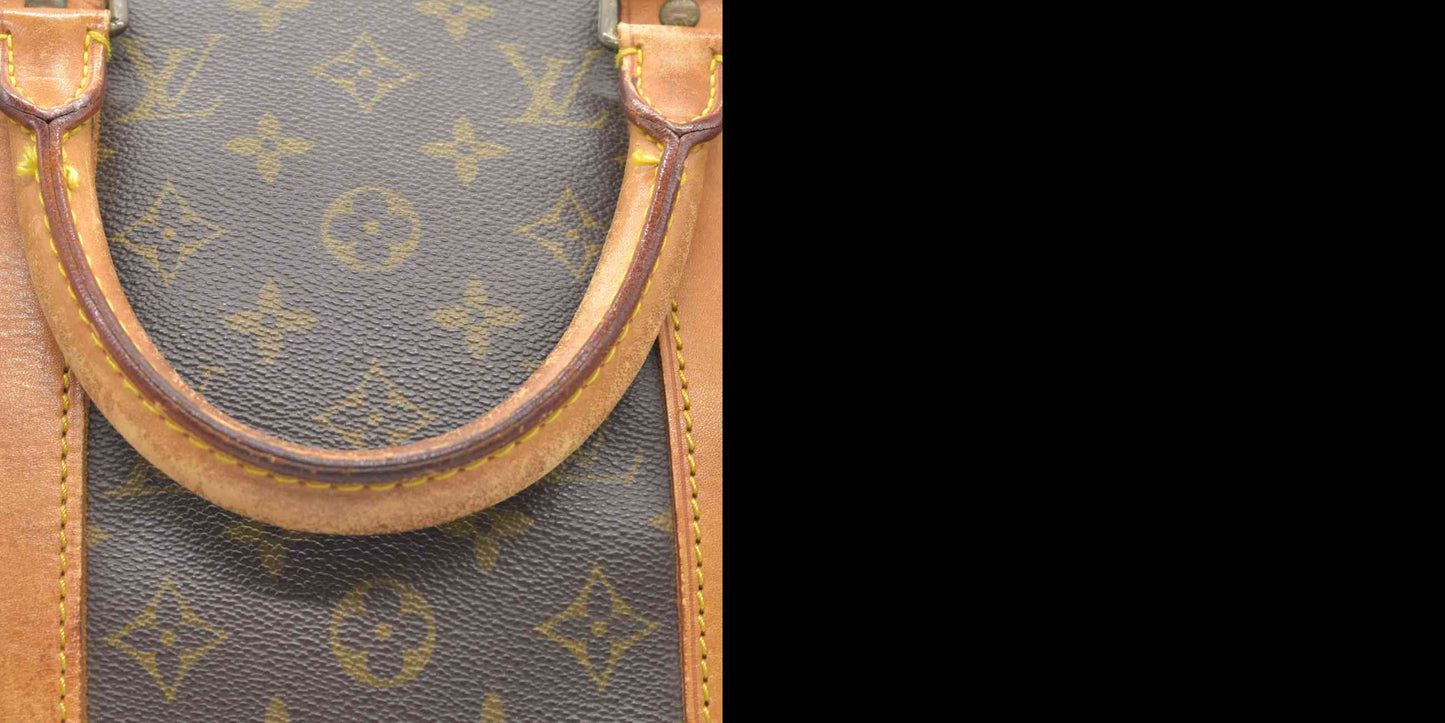 $1440 1988 Louis Vuitton LV Boston Bag Keepall 50 Brown Monogram VI883