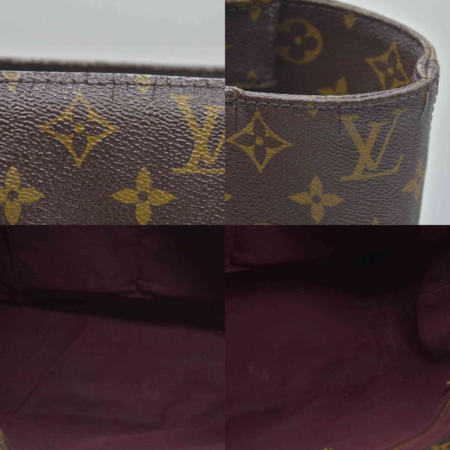 $1410 2012 Louis Vuitton Monogram Raspail MM AH2102